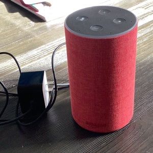Amazon echo Limited edition red.